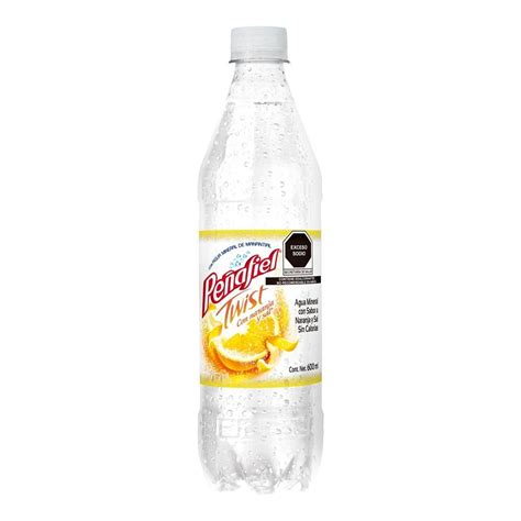 Agua Mineral Peñafiel Twist Toque De Naranja Y Sal 600 Ml Walmart