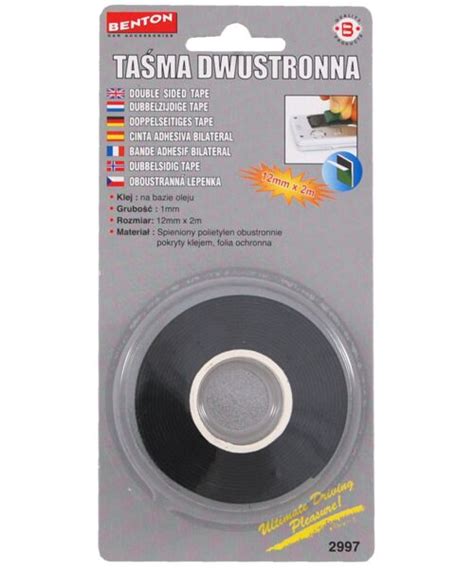 Taśma dwustronna 12 mm x 2 m Bricomarche pl