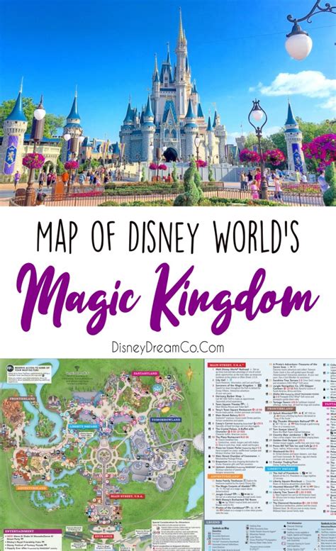 Magic Kingdom Map: Walt Disney World - Disney Dream Co