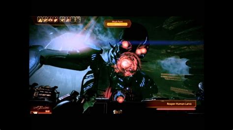 Mass Effect 2 Human Reaper Fight Youtube