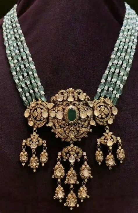 Pin By Shamili On Beads Jewellery Fancy Jewelry Pearl Necklace