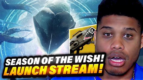 Destiny 2 Season Of The Wish Launch Stream New Exotics New Story Dragons Breath Giveaway