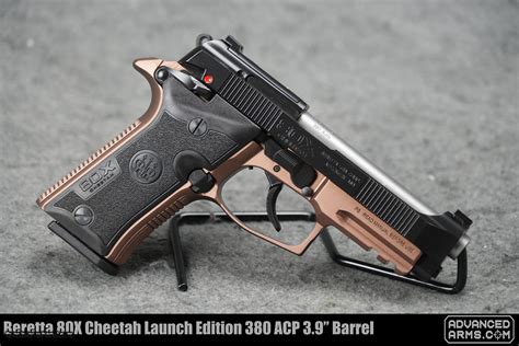 Hard To Get Beretta 80x Cheetah Launch Edition 380 Acp 39 Barrel