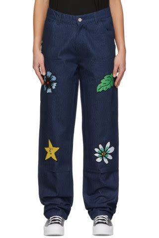 Sky High Farm Workwear Navy Workwear Jeans Ssense