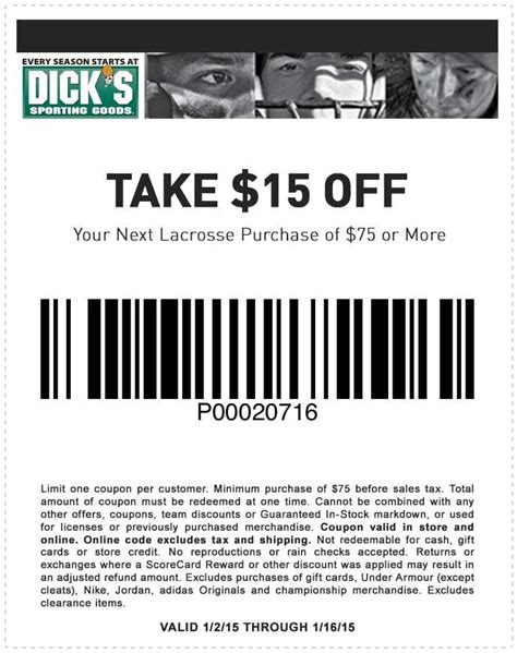 Printable Coupons In Store Coupon Codes Dicks Sporting Goods Coupons