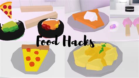 Food Hacks Adopt Me Roblox Youtube