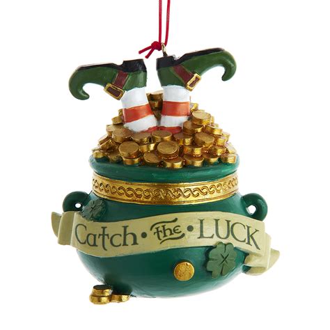 Irish Pot Of Gold Ornament Bridgets Of Erin