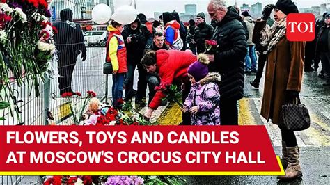 ‘it Could Have Been Me Russians Mourn Victims Of Deadly Crocus City