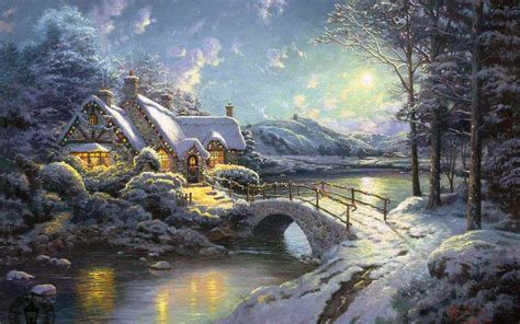 Winter Cottage Wallpapers Top Free Winter Cottage Backgrounds