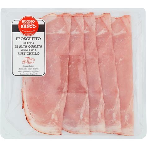 Prosciutto Cotto Arrosto Rustichello Alta Qualit Lenti G Coop Shop