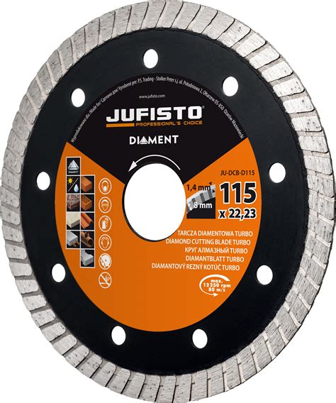 Tarcza Diamentowa TURBO 115 X 1 3 Mm Jufisto Bricomarche Pl