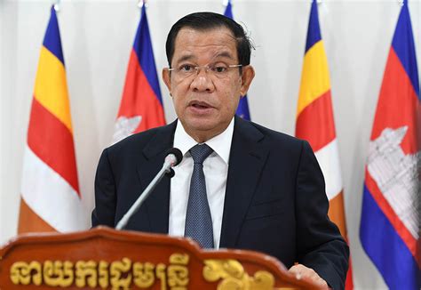 Le PM Cambodgien Prononce Son Discours D Ouverture Au 1er Forum