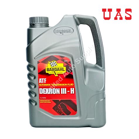 BARDAHL DEXRON III H ATF Automatic Transmission Fluid 4 Litre