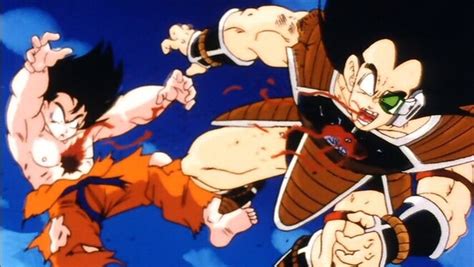 Goku eats a Senzu after his fight with Raditz...how big is his Zenkai ...