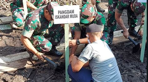 Pelihara Ekosistem Hutan Mangrove Pangdam Im Pelopori Program Tanam