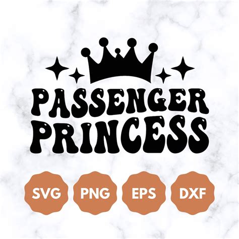 Passenger Princess Svg Princess Svg Passenger Svg Passenger Etsy