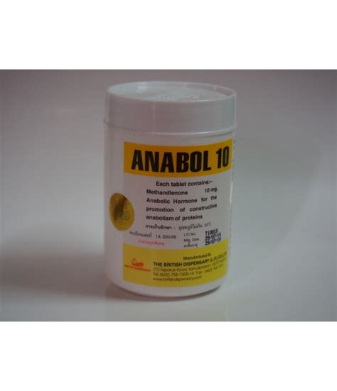 Buy Anabol British Dispensary Dianabol Tablets Online