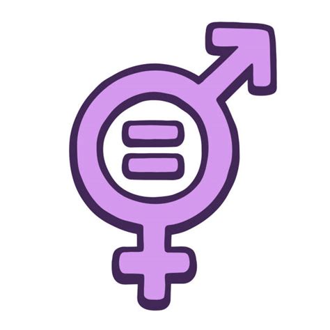 Gender Equality Symbol Drawing Illustrations, Royalty-Free Vector ...