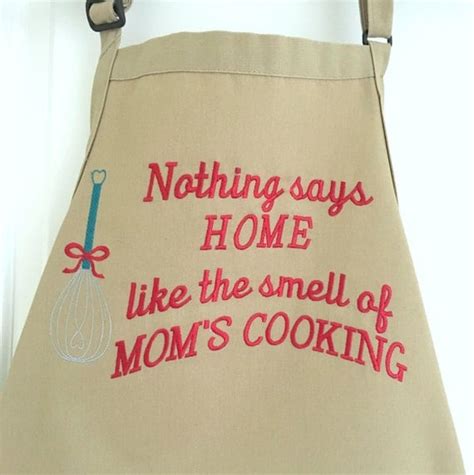 Items Similar To Apron Mom Apron Apron For Mom Embroidered Apron