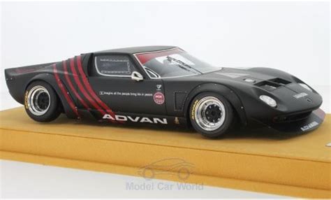 Modellino In Miniatura Lamborghini Miura Mcw Models Lb Works Matt