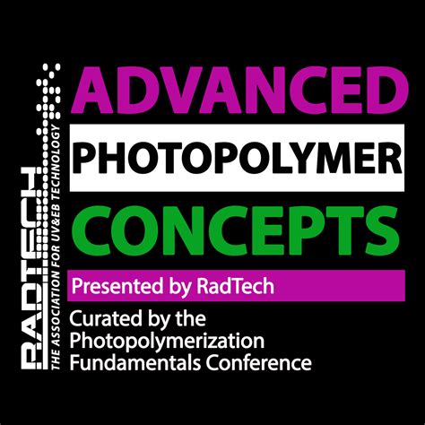 Advanced Photopolymer Concepts Webinars | RadTech