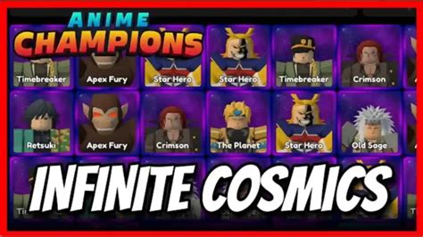 How To Get Cosmic Summons In Anime Champions Simulator