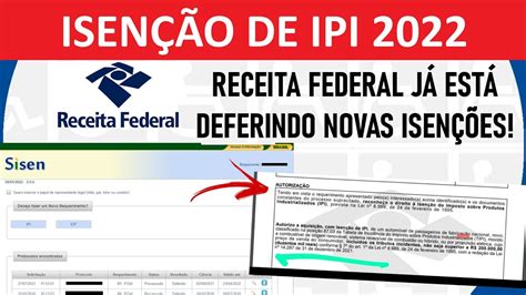 Receita Federal Retoma Análise Dos Pedidos De Isenção De Ipi Dmd