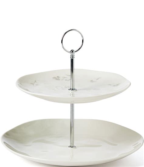 Lenox Oyster Bay Collection 2 Tiered Server Dillards Oyster Bay