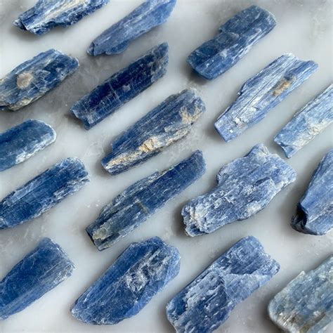 Blue Kyanite Blade From Brazil Minera Emporium Crystal Mineral Shop