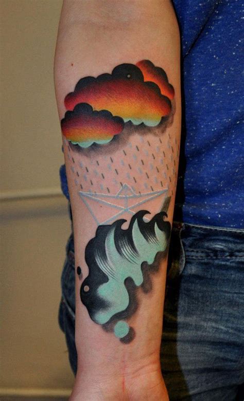 40 Awesome Cloud Tattoo Designs Cuded Cloud Tattoo Design Cloud