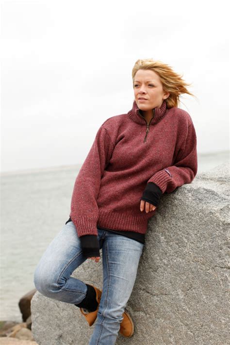 Faroese Jumper From Norwool Of Pure New Wool With Classic Pattern