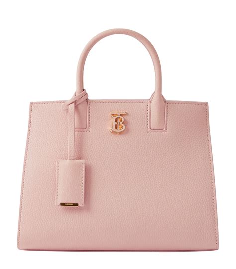 Womens Burberry Pink Mini Leather Frances Tote Bag Harrods Us