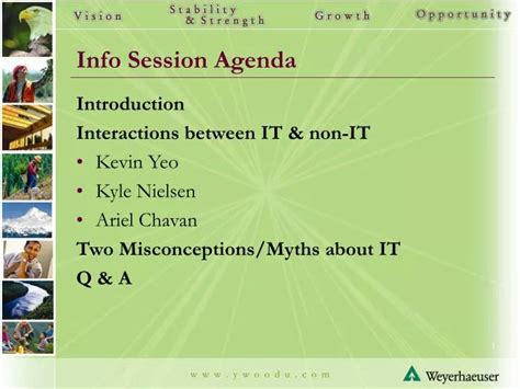 info session agenda powerpoint    id