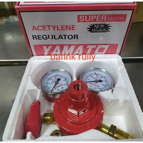 Jual REGULATOR LAS ACETYLENE YAMATO YR 76 Di Lapak Bannk Rully Bukalapak