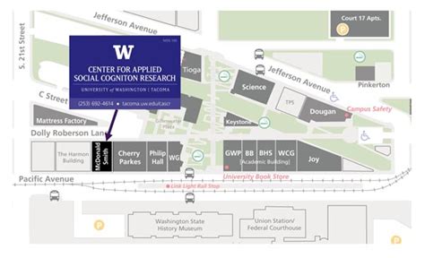 Uw Tacoma Campus Map - Angela Maureene