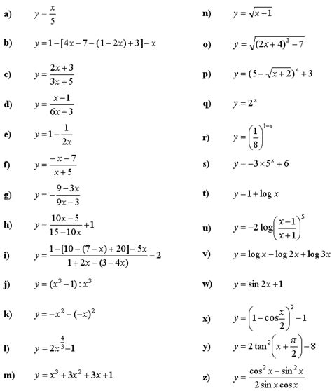 43 Inverses Of Functions Worksheet Worksheet Master