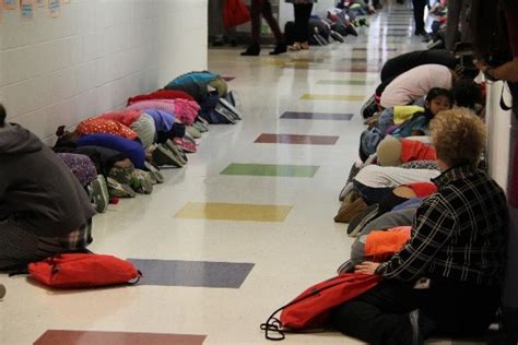 Students and adults practice tornado drills Wednesday | NC DAC