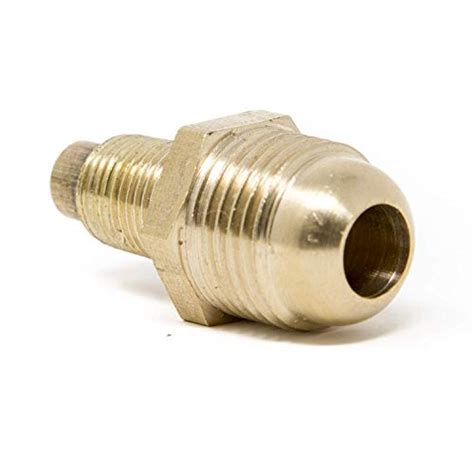 Gasone Propane Orifice Connector Brass Tube Fitting 38 Flare X 18 Mnpt Or Male Pipe By Gas