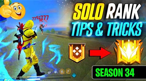 Solo Rank Push Tips How To Rank Push In Free Fire Free Fire Solo