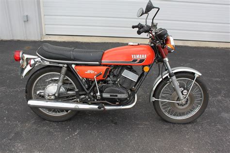 1972 Yamaha Rd350 Two Stroke Twin Cylinder Motorcycle All Original