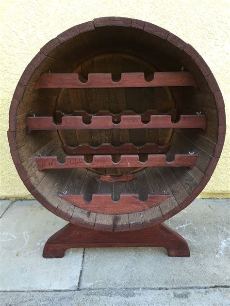 Wine Barrel Wine Rack Wine Bar