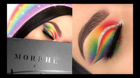 Rainbow Eyeshadow Morphe X James Charles Artistry Palette Tutorial