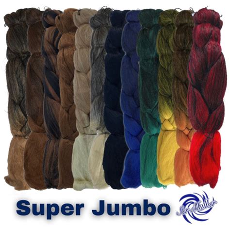 Super Jumbo Para Tran As Box Braids Ser Mulher Cm Gramas Cabelo