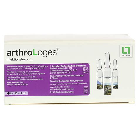 Arthro Loges Injektionsl Sung Ampullen X Milliliter Online Bestellen