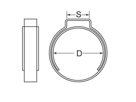 Oetiker Hose Clamp Winsert 1 Ear M25 29 Stainless Steel