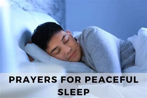 51 Calming Prayers for Peaceful Sleep - Strength in Prayer