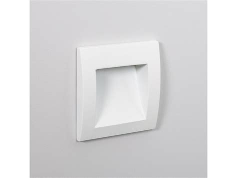 Baliza Exterior Led W Empotrable Pared Cuadrado Blanco Leif Blanco