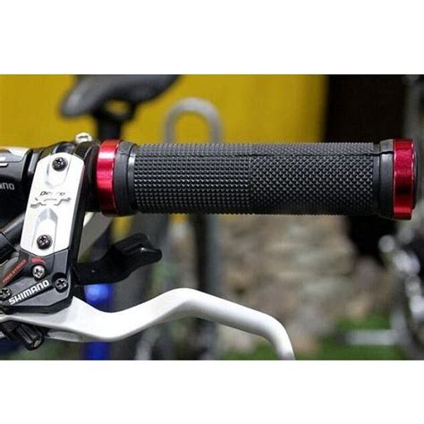 GUIDON Rouge Poignées de vélo à fixer sur le guidon accessoires de