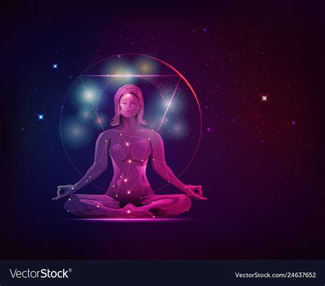 Meditation Royalty Free Vector Image - VectorStock