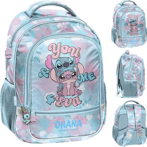 dvojkomorovy ruksak lilo stitch angel dsww pre dievca paso
